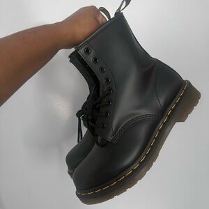 Dr. Martens Black Leather Boots
